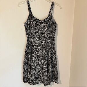 Old Navy Animal Print Adjustable Spaghetti Strap Cami Dress Size Small
